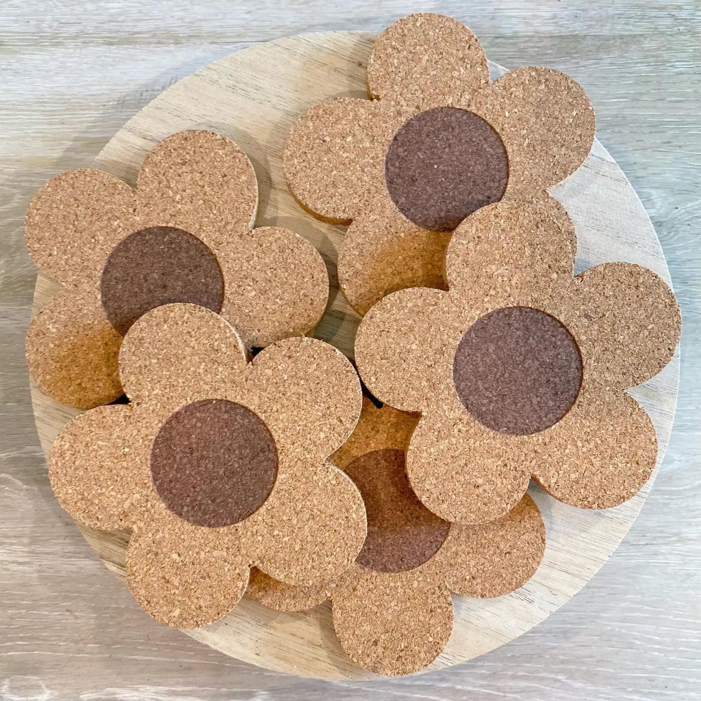 Daisy Cork Coasters