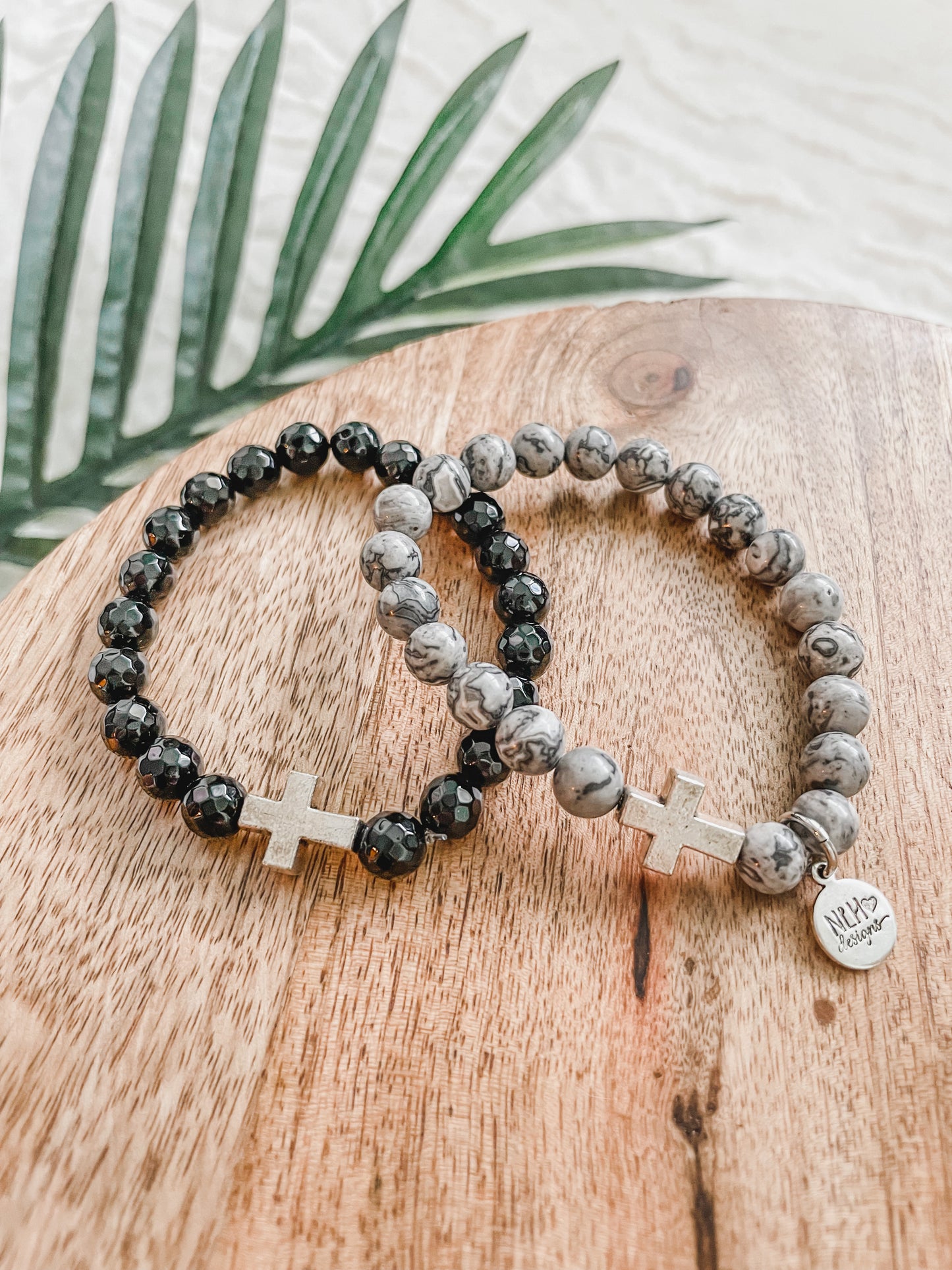 Cross Beaded Bracelets