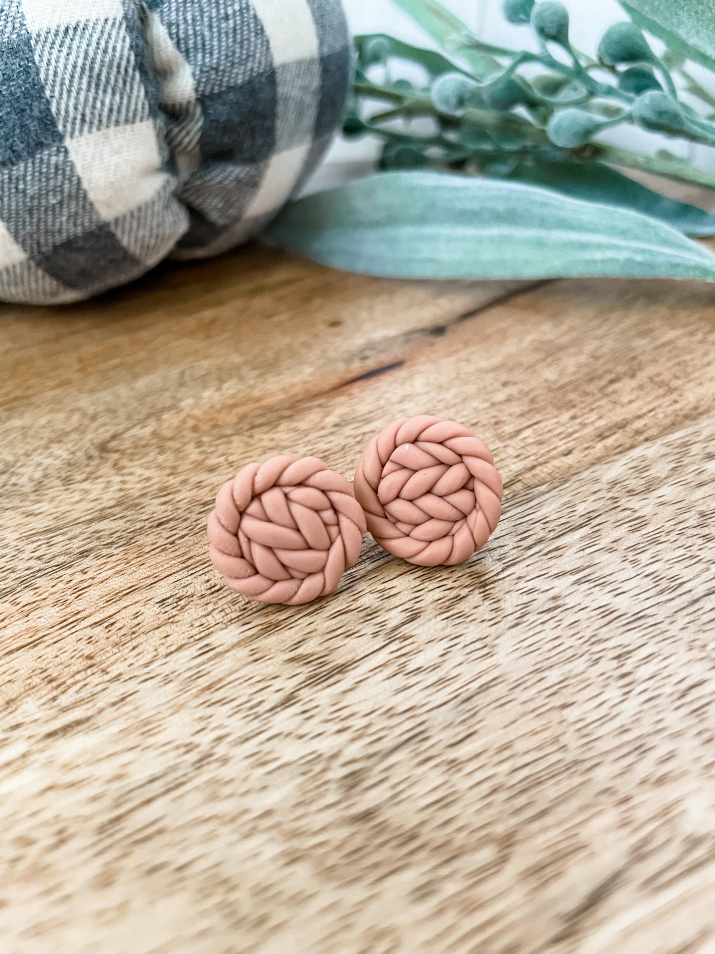 Braided Knot Earrings