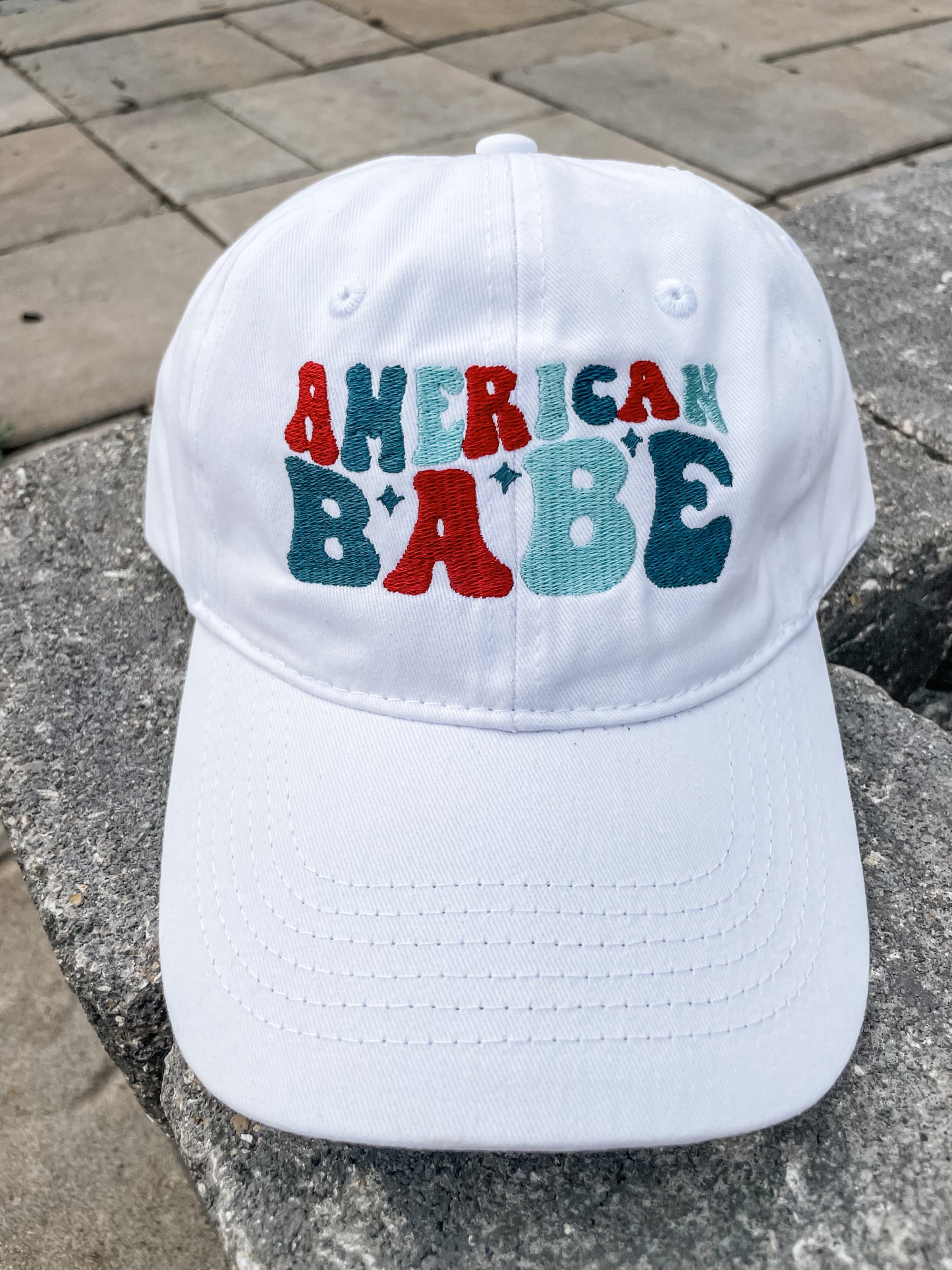 American Babe Embroidered Hat