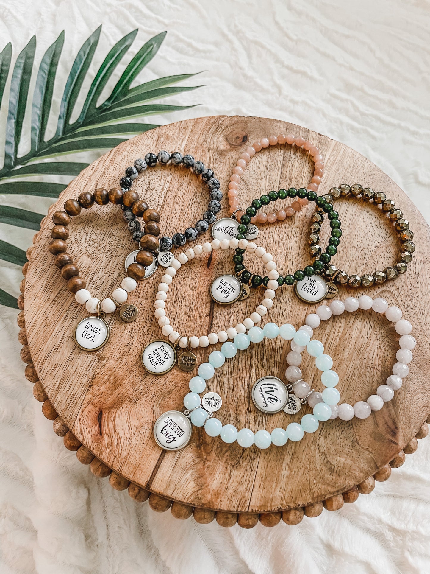 Inspirational Beaded Bracelets