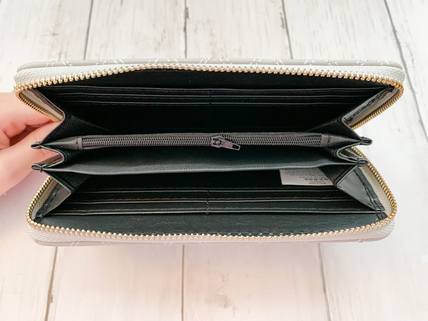 Quilted Zipper Wallets