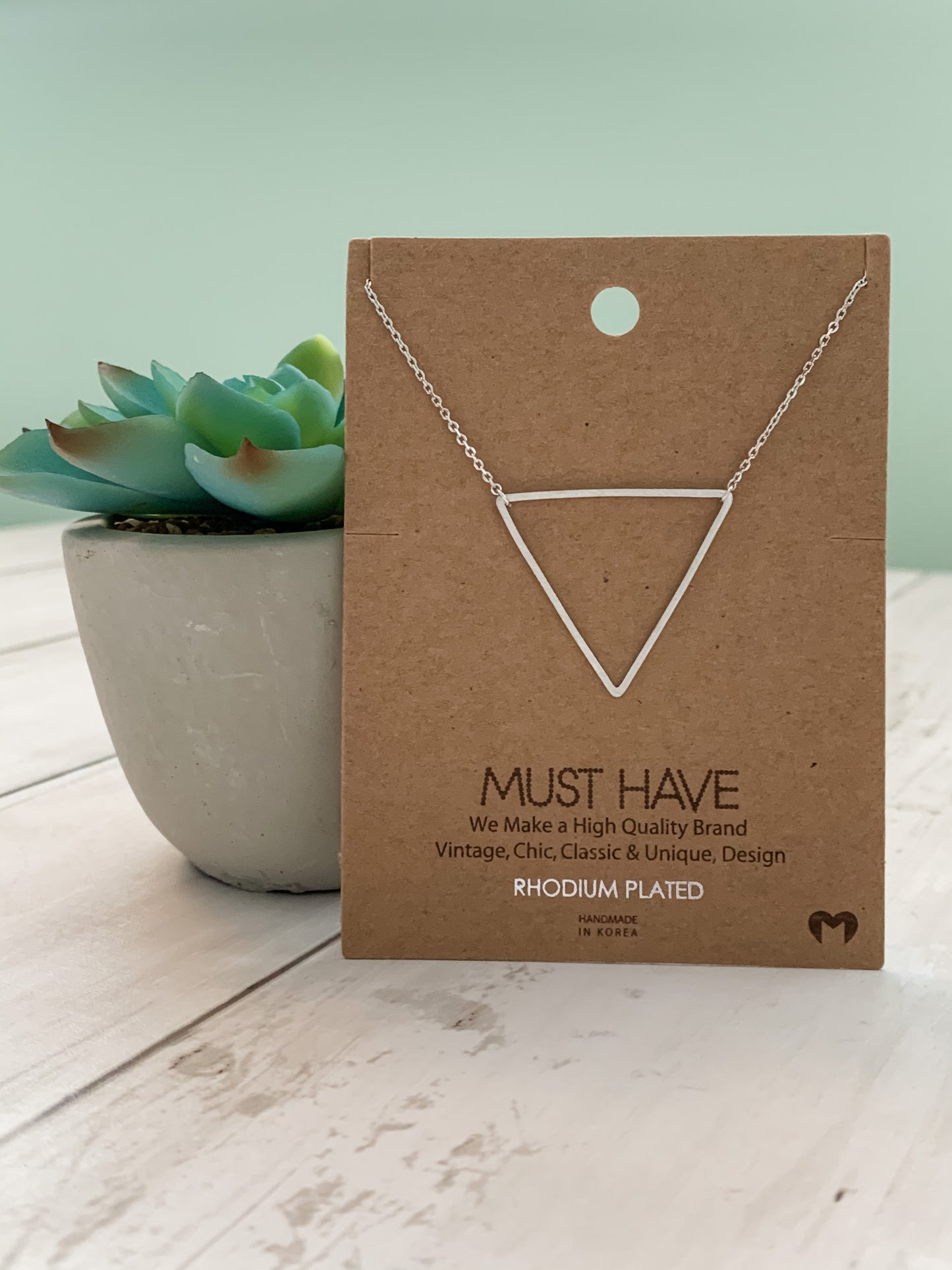 Triangle Necklace